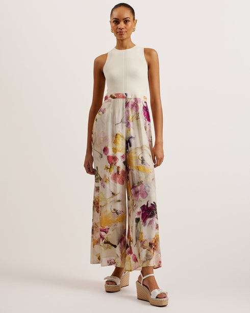 GEIIA-Sandals-High-Heeled Wedge With Bow Detail- Ted Baker Romania